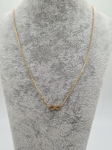 Collier Collier "infini" or jaune 18 carats 58 Facettes