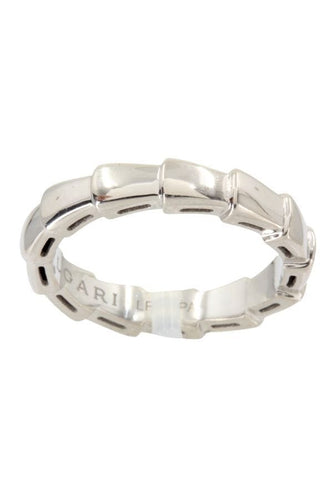 Bague 49 ALLIANCE FEMME "SERPENTI VIPER" BULGARI 58 Facettes 040791