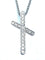 Pendentif PIAGET - Pendentif Croix or blanc diamants 58 Facettes