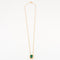 Collier Collier Or jaune Emeraude Diamants 58 Facettes