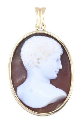 Pendentif PENDENTIF ANCIEN CAMÉE HOMME 58 Facettes 069151