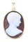 Pendentif PENDENTIF ANCIEN CAMÉE HOMME 58 Facettes 069151