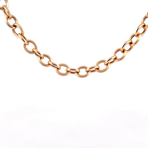 Collier Collier maille Créole jaseron or jaune 58 Facettes