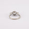 Bague 52 Bague trilogie, en or gris, diamants 58 Facettes