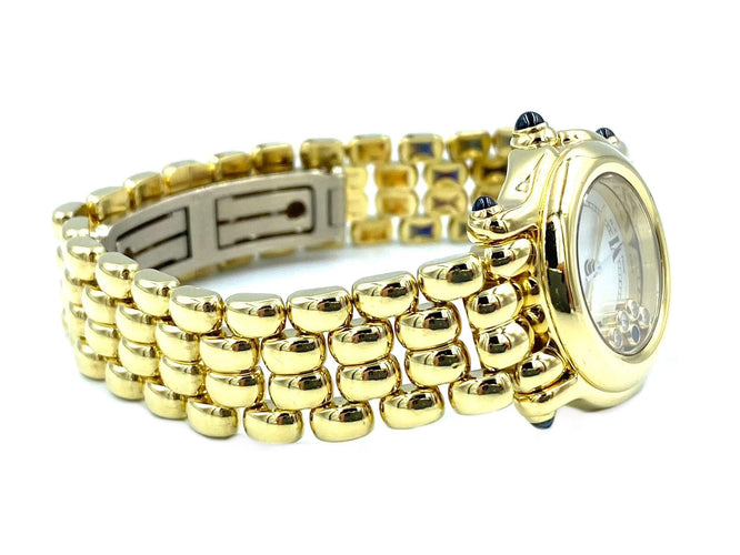 Montre CHOPARD. Montre dame Happy Sport or jaune 58 Facettes