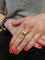 Bague Bague tank, diamants 58 Facettes 063991
