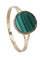 Bague 58 Bague moderne malachite 58 Facettes 063551