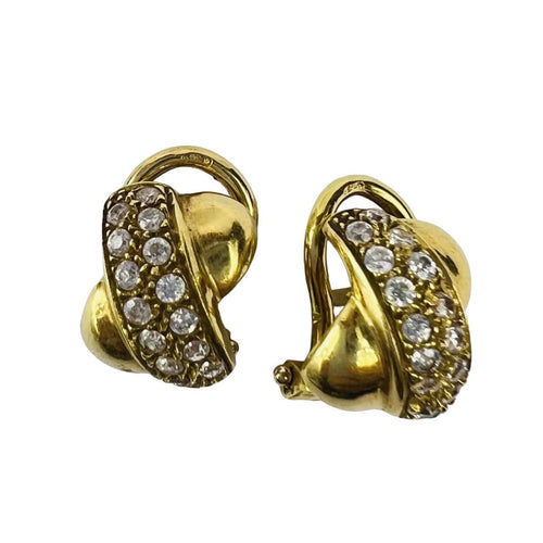 Boucles d'oreilles Boucles d'Oreilles clips Or Oxydes 58 Facettes 20400000746
