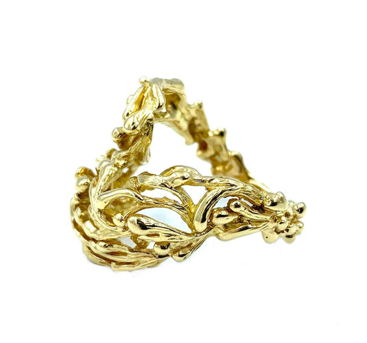 Bague OMÉGA/GILBERT ALBERT. Bague or jaune 58 Facettes