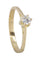 Bague 59 BAGUE SOLITAIRE DIAMANT 0.23 CARAT 58 Facettes 070901