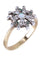 Bague 58 Bague ancienne opale et diamants 58 Facettes 082431