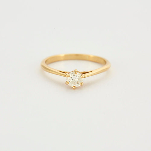 Bague 56 Bague Solitaire Diamant 0.40ct 58 Facettes 240078