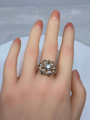 Bague Bague style Napoléon lll , Diamants 58 Facettes