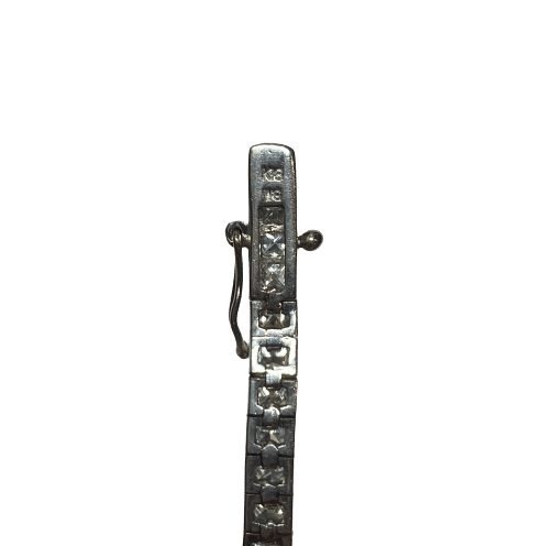 Bracelet Bracelet tennis rivière de 76 diamants 58 Facettes