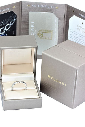Bague 64 ALLIANCE HOMME "SERPENTI VIPER" BULGARI 58 Facettes 040781