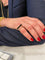 Bague 51 BAGUE MODERNE ARGENT ET ONYX "CHRISTOFLE" 58 Facettes 044321