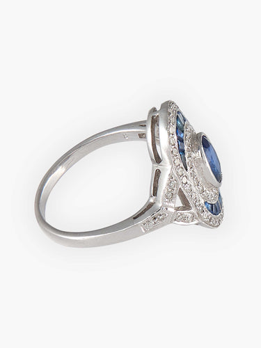 Bague Bague Saphirs et Diamants 58 Facettes ESORMI61