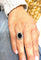 Bague Bague pompadour Saphir & diamants 58 Facettes
