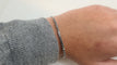 Bracelet Bracelet en Or blanc, diamants noir 58 Facettes