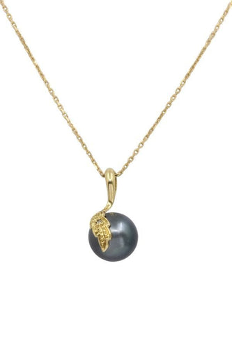 Collier COLLIER PERLE DE TAHITI ET DIAMANT 58 Facettes 059671