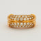 Bague 55 Bague jonc pavage Diamants 58 Facettes
