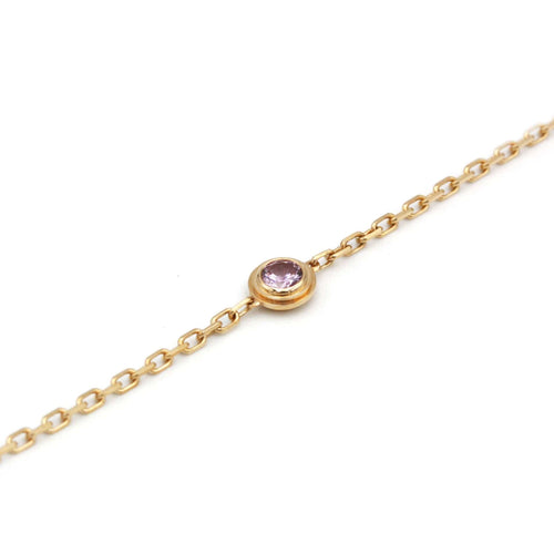 Bracelet CARTIER - Bracelet D'Amour Or rose Saphir 58 Facettes 240102R