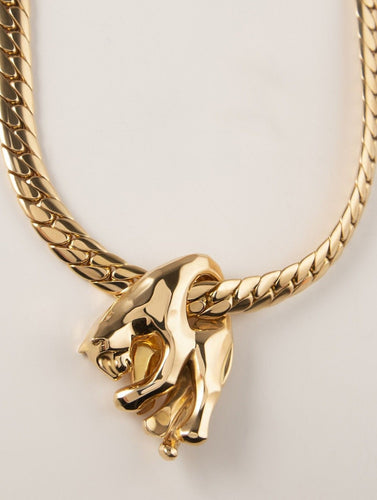 Collier Cartier - Collier Panthère Or Jaune 58 Facettes