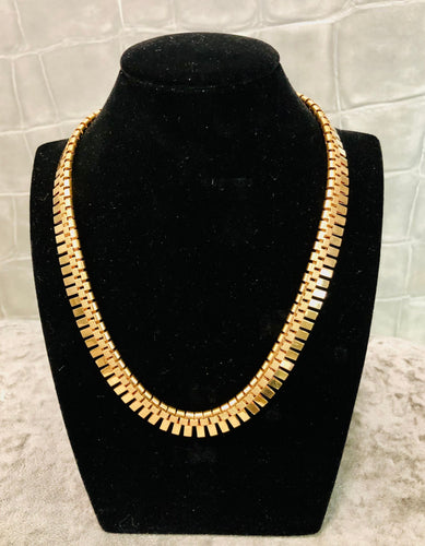Collier Collier vintage or jaune 58 Facettes