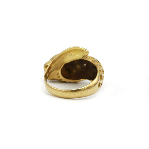 Bague 51 Bague Lion  Or et Rubis 58 Facettes 230325R