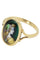 Bague BAGUE ANCIENNE ÉMAIL DE LIMOGES 58 Facettes 046541