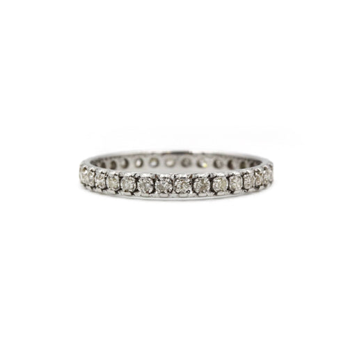 Bague Alliance 32 Diamants 58 Facettes 220333R