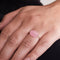 Bague 49 Bague Morganne Bello Cornaline rose 58 Facettes