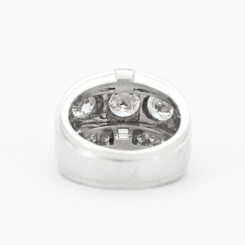 Bague 53 Bague Art Déco Diamants 58 Facettes