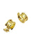 Boucles d'oreilles BVLGARI. Collection BZero1, boucles d’oreilles or jaune 18K 58 Facettes