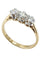 Bague BAGUE ANCIENNE JARRETIÈRE DIAMANTS 58 Facettes 053811