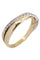 Bague 60 BAGUE ENTRELACÉE DIAMANTS 58 Facettes 057711