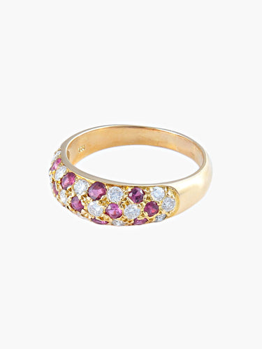 Bague 60 Bague  Rubis Diamants 58 Facettes