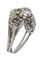 Bague BAGUE DIAMANT ANNÉES 50' 58 Facettes 043351