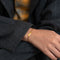 Bracelet Bracelet gourmette motif Parchemin 58 Facettes 343306