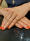 Bague 49 BAGUE JONC GODRONNÉE RUBIS ET DIAMANT 58 Facettes 061671