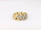 Bague Bague gourmette vintage Pomellato en or et diamants 58 Facettes