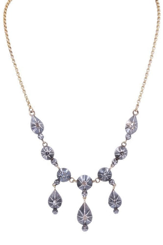 Collier COLLIER DRAPERIE ANCIEN DIAMANTS 58 Facettes 078381