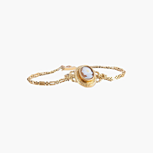 Bracelet Bracelet Or Jaune Camée Fin XIXe 58 Facettes 451