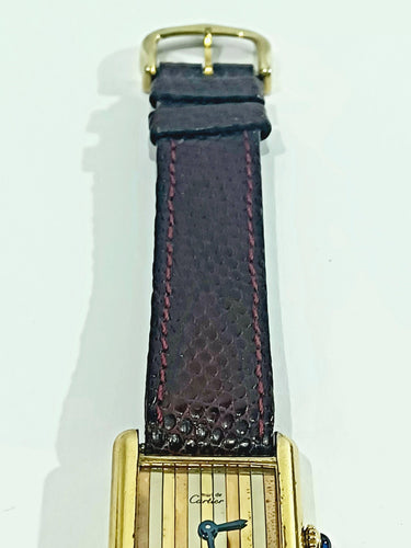 Montre Cartier - Montre De Femme Must 58 Facettes 3083/7