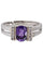 Bague 56 Bague améthyste et diamants 58 Facettes 20041