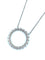 Collier TIFFANY & Co. Collier Open Circle en platine et diamants 58 Facettes