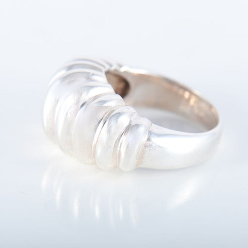 Bague 51 Bague Hermès godronnée 58 Facettes 8400