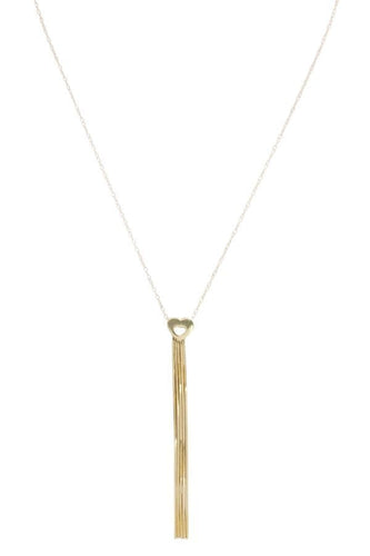 Collier COLLIER MODERNE COEUR 58 Facettes 058761