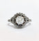 Bague 51 Bague marguerite ancienne diamants 58 Facettes 1-728/3