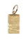 Pendentif PENDENTIF LINGOTIN 1 GRAMME 58 Facettes 077381